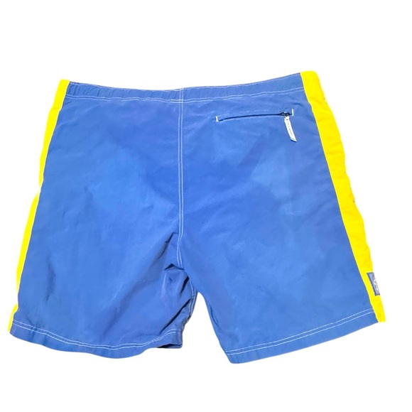 Men’s Polo Sport Ralph Lauren Shorts Size XXL Blue Yellow - Picture 4 of 7
